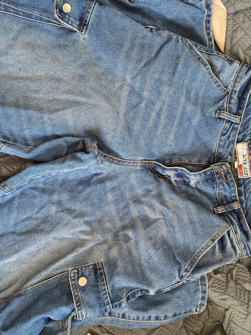 Classic Women's Blue Denim Jeans - Baggy Fit